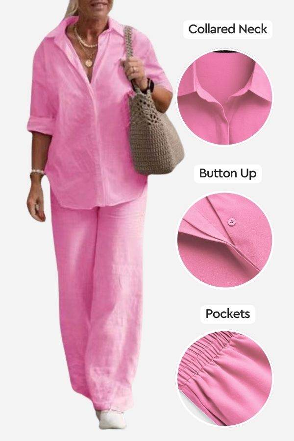 The Relaxed Shirt &amp; Trousers Two-Piece Set