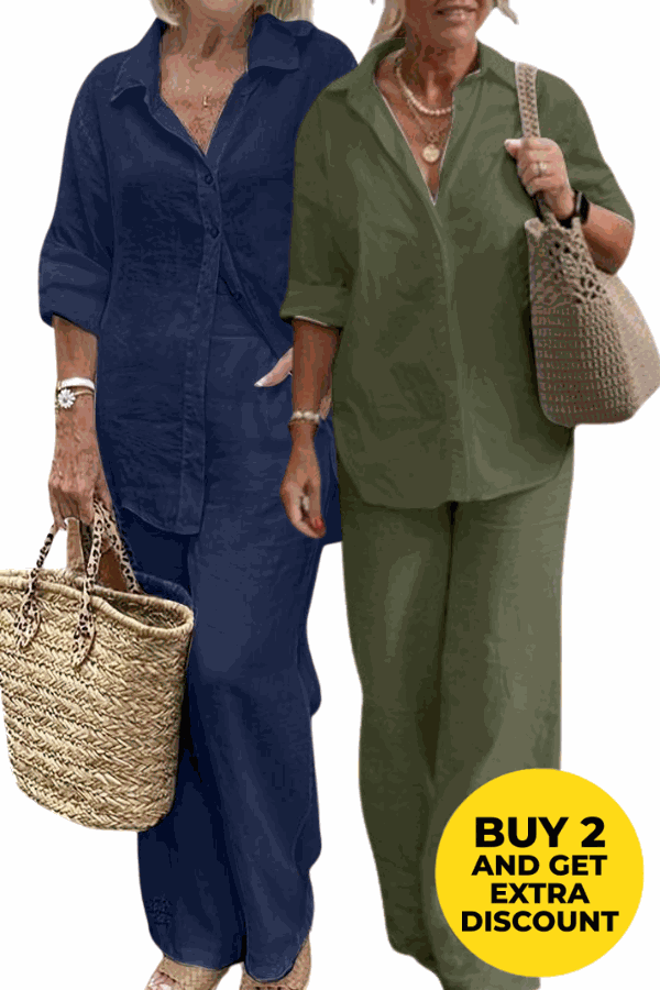 The Relaxed Shirt &amp; Trousers Two-Piece Set