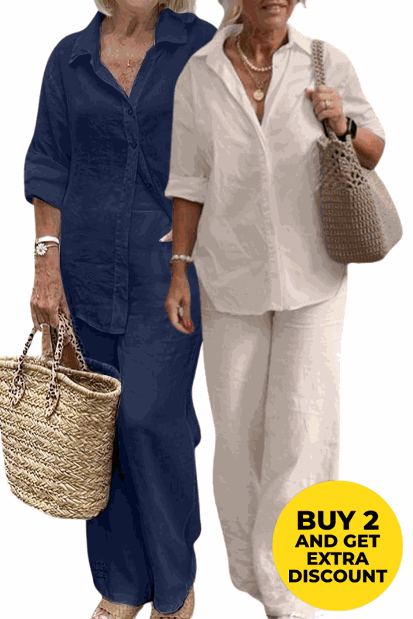 The Relaxed Shirt &amp; Trousers Two-Piece Set