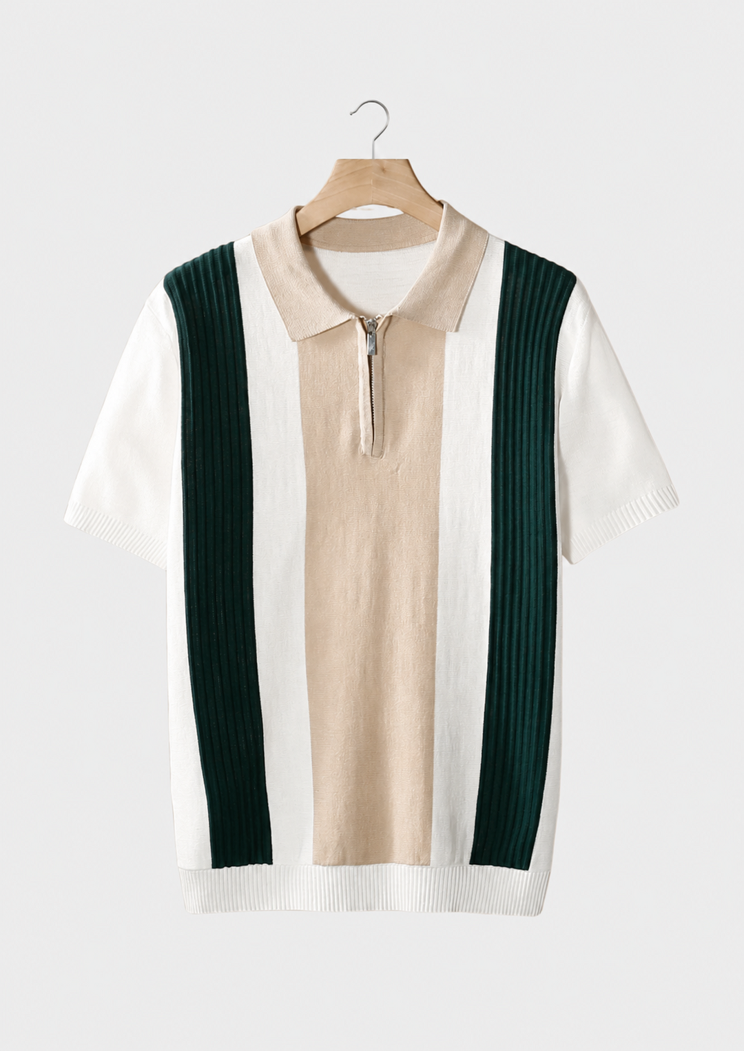 Resort Zipper Polo white image 1 #color_white