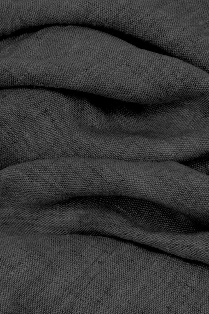 100% Cotton Linen Monochrome 2 Piece Set black image 7 