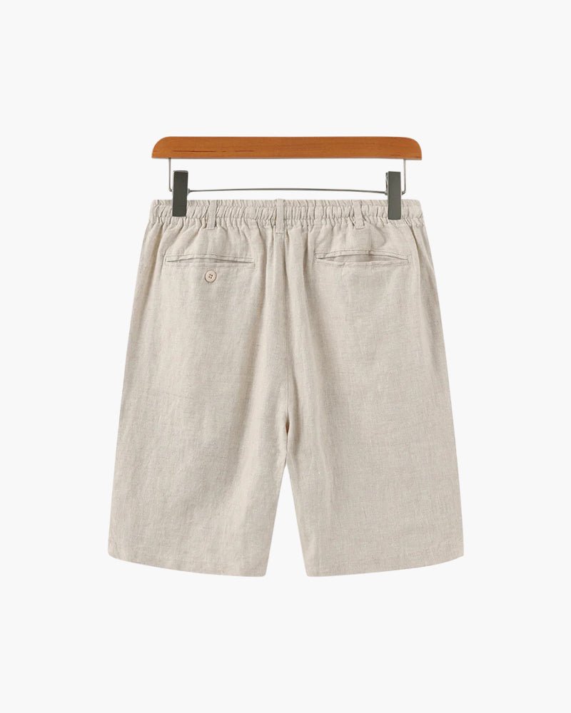 SEYCHELLES - TAILORED LINEN SHORTS