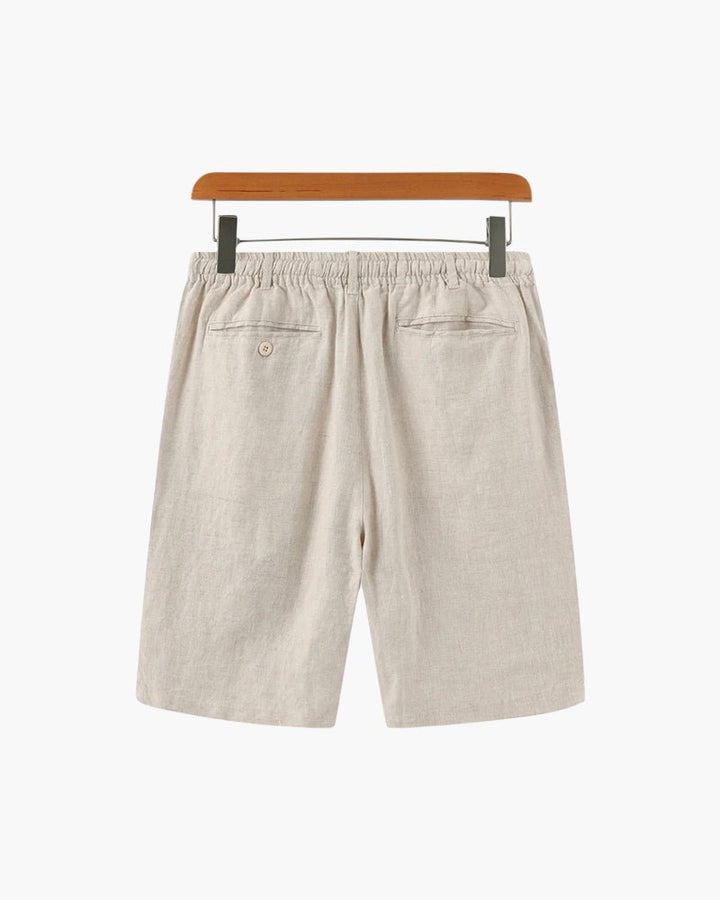 SEYCHELLES - TAILORED LINEN SHORTS