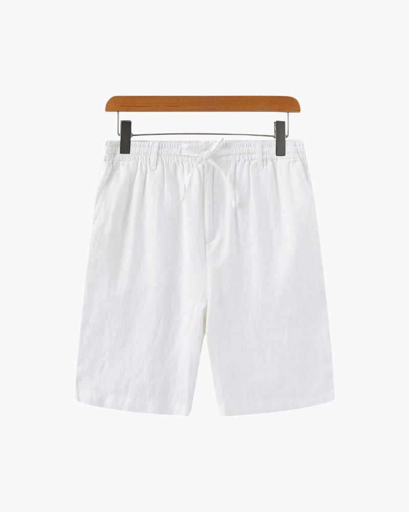 SEYCHELLES - TAILORED LINEN SHORTS
