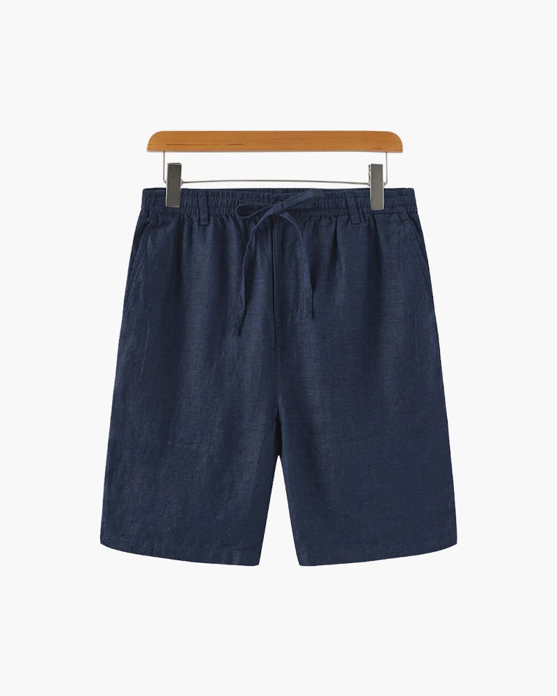 SEYCHELLES - TAILORED LINEN SHORTS