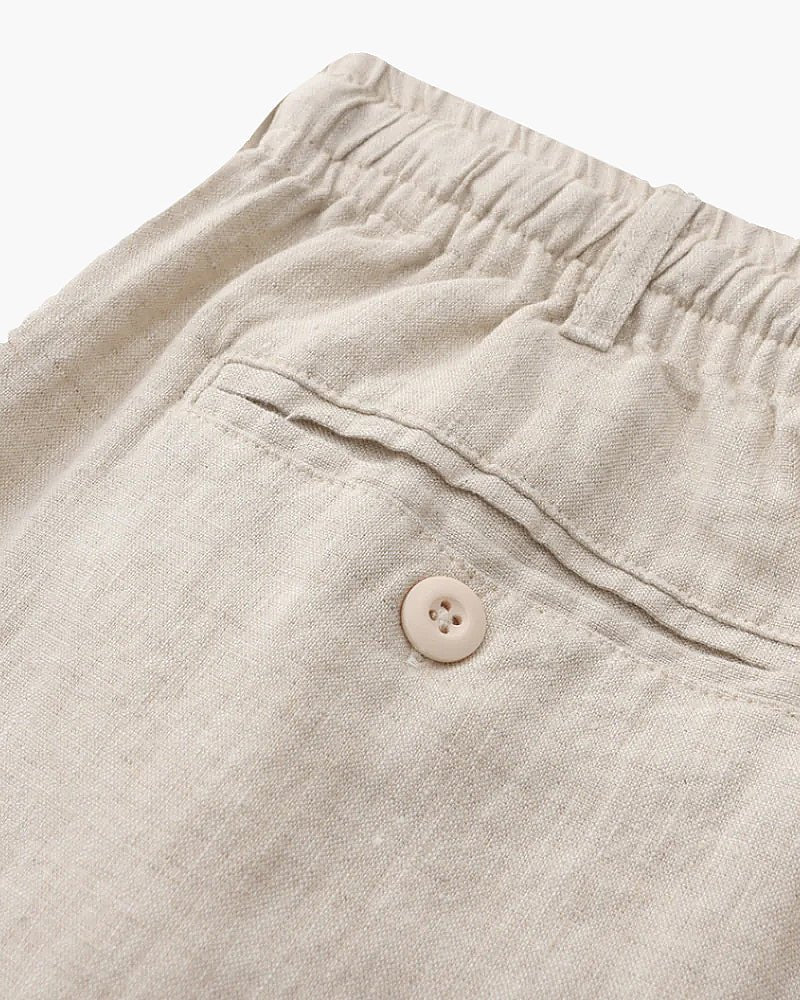 SEYCHELLES - TAILORED LINEN SHORTS