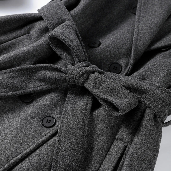 Autumn Winter Coat burgundy image 4 