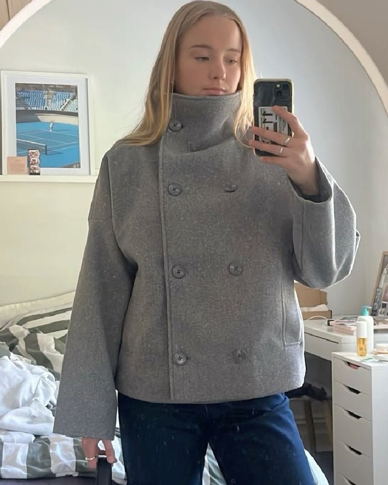 Stand Collar Jacket grey image 5 