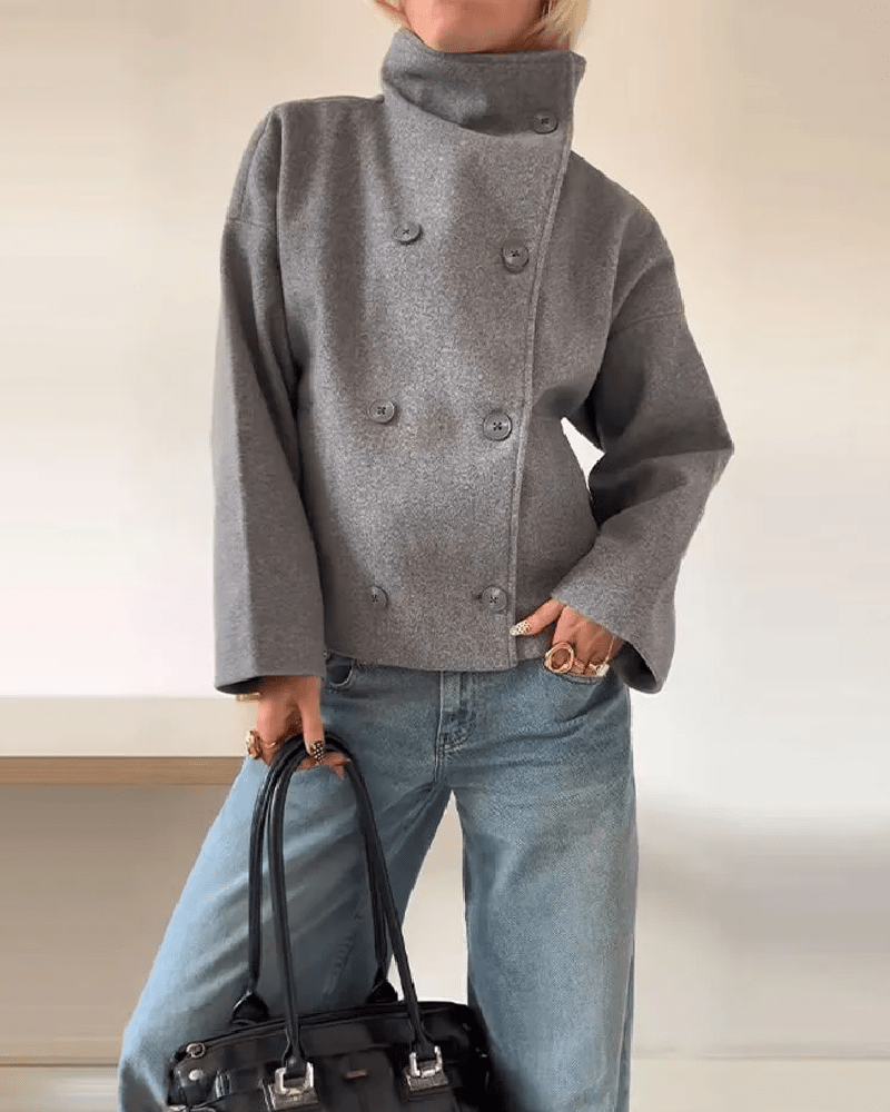 Stand Collar Jacket grey image 6 