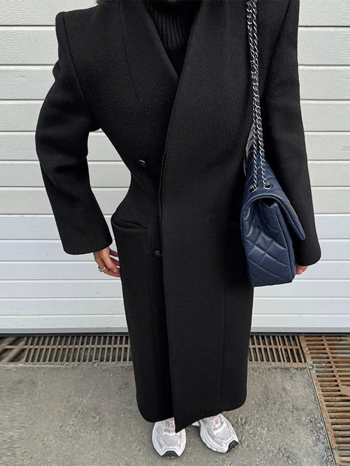 Tailored Maxi Coat black image 7 
