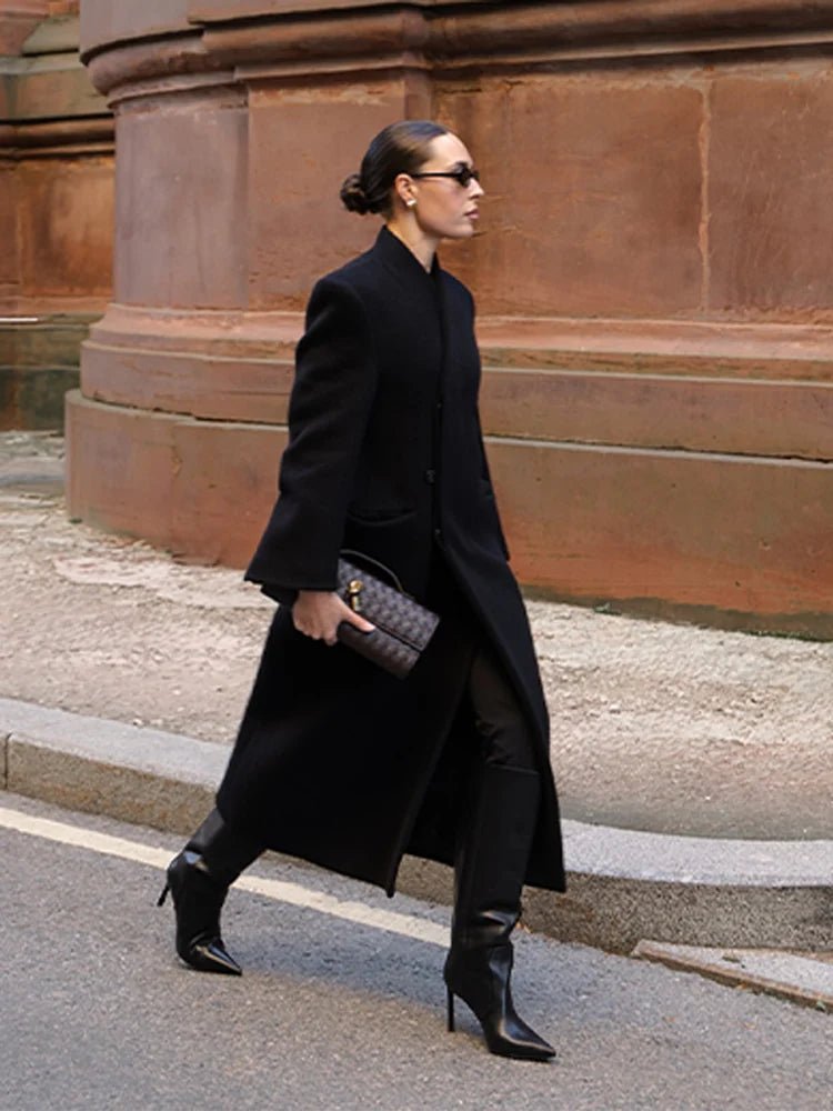Tailored Maxi Coat black image 9 