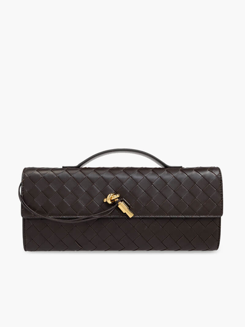 Woven Handbag coffee image 1 