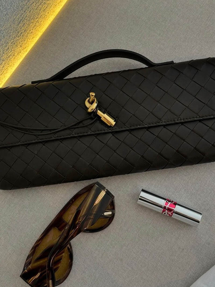 Woven Handbag black image 1 