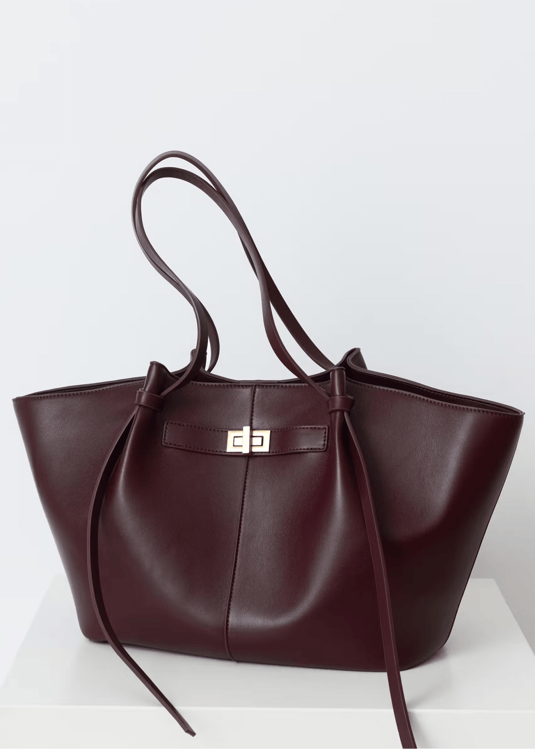 Classic Shopper Bag burgundy image 1 