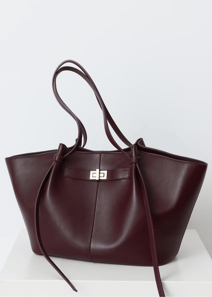 Classic Shopper Bag burgundy image 1 