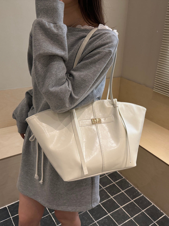 Classic Shopper Bag white image 7 