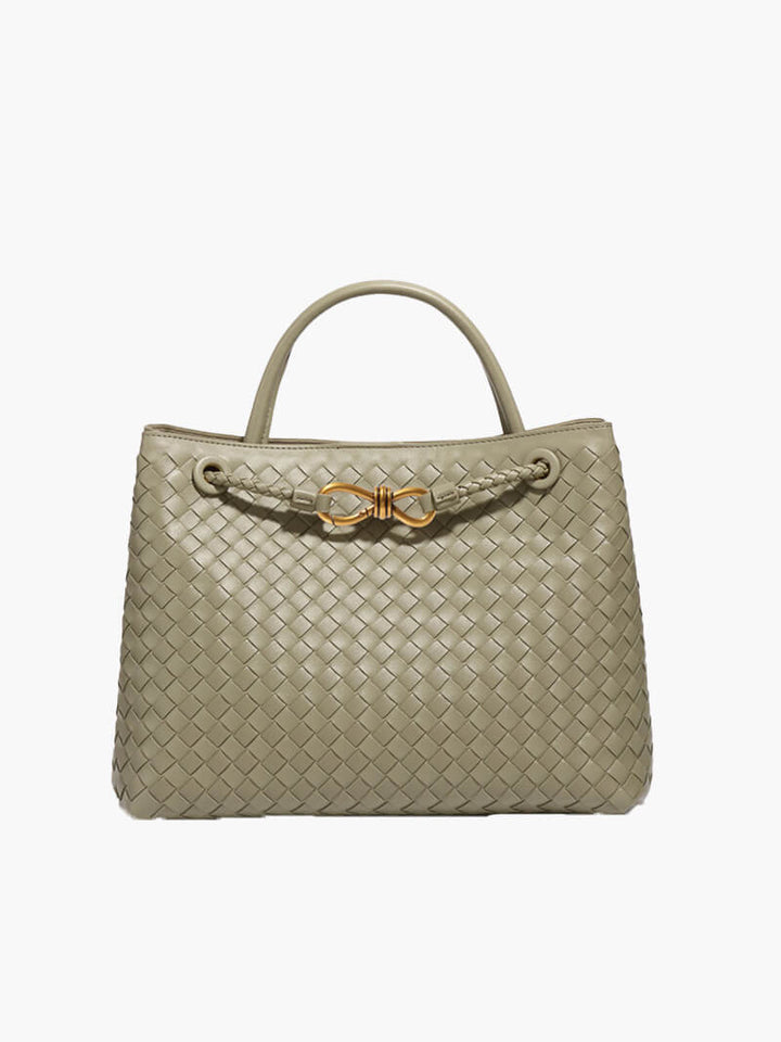 Woven Bag olive green image 1 