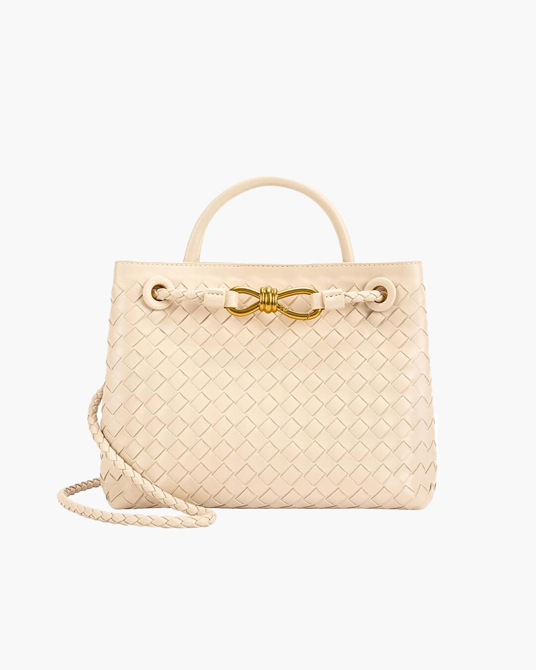 Woven Bag creme image 2 
