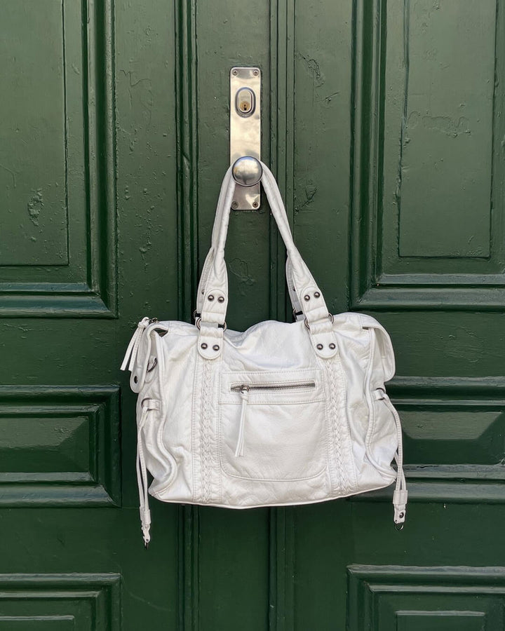 Classic Shoulder Bag white image 2 