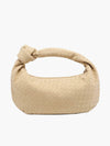 Medium Suede Woven Bag