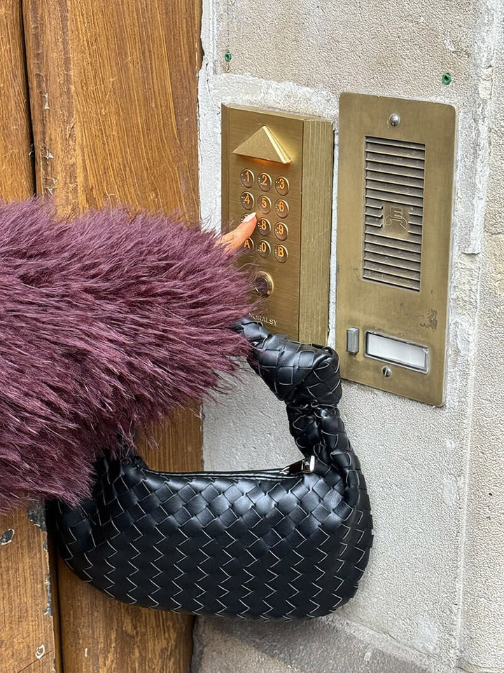 Mini Woven Bag black image 5 