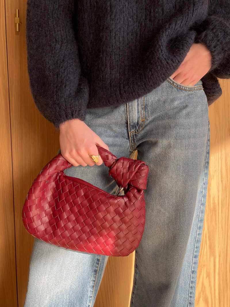 Mini Woven Bag black image 9 