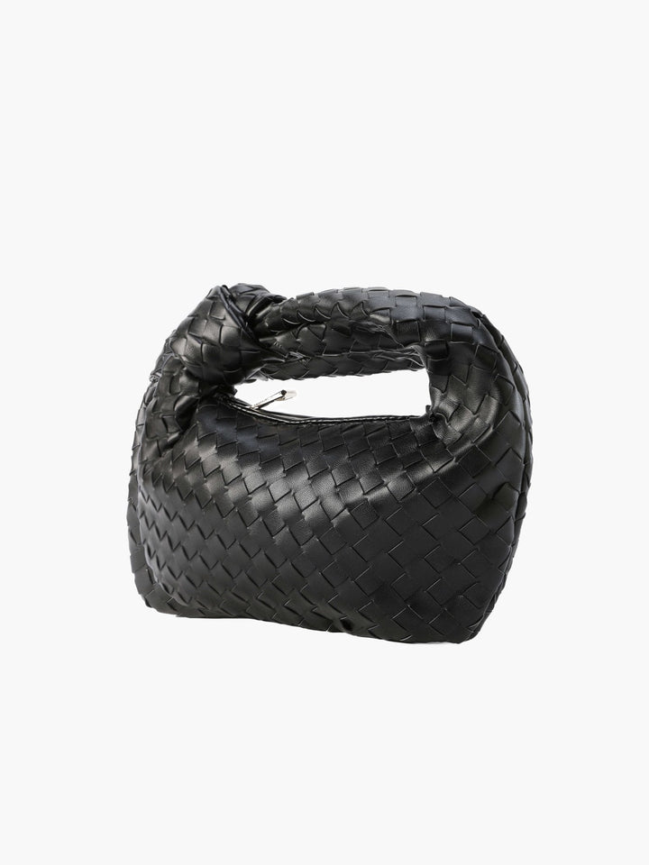 Mini Woven Bag silver image 2 