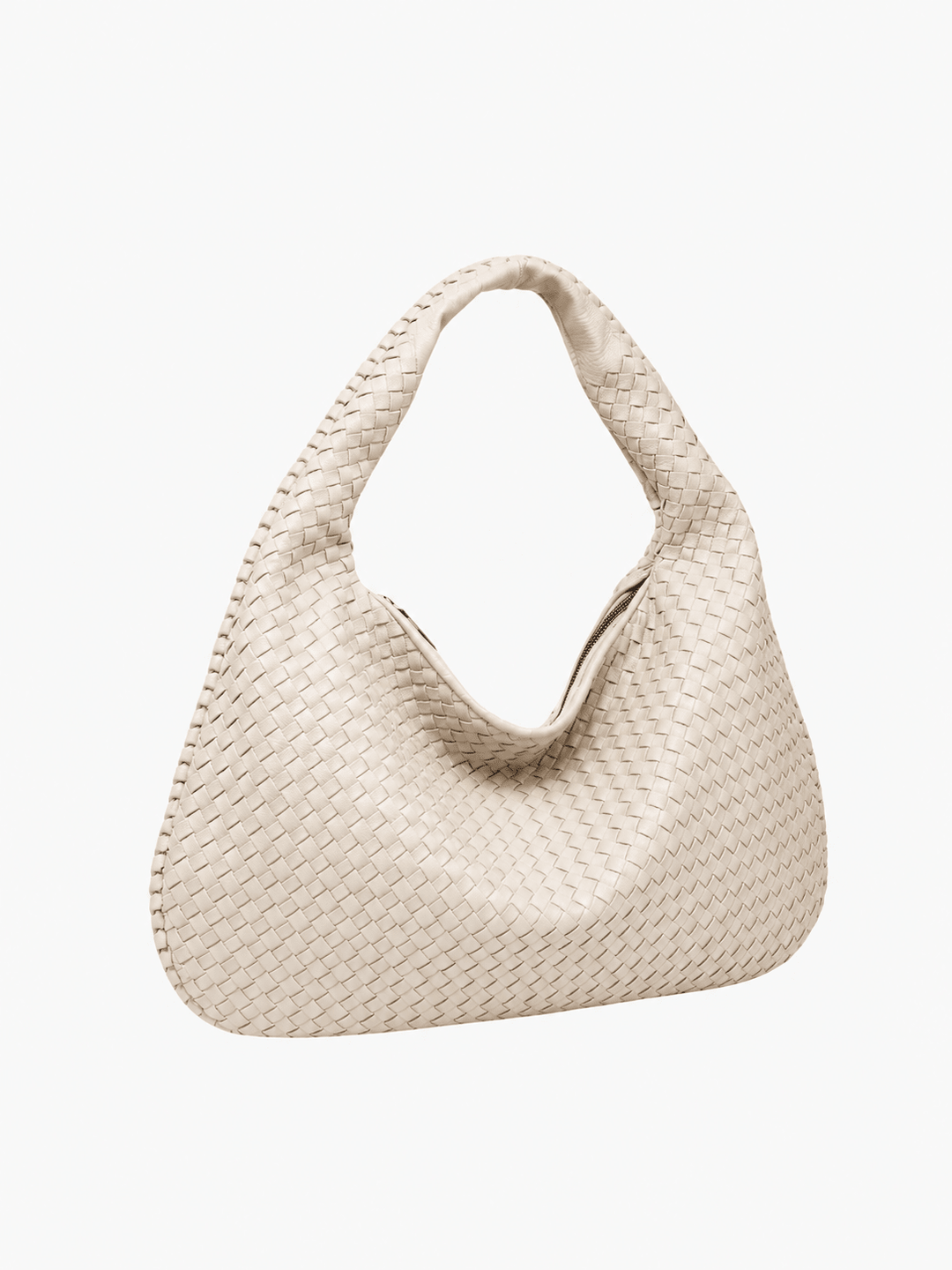 Oversized Woven Bag white image 1 