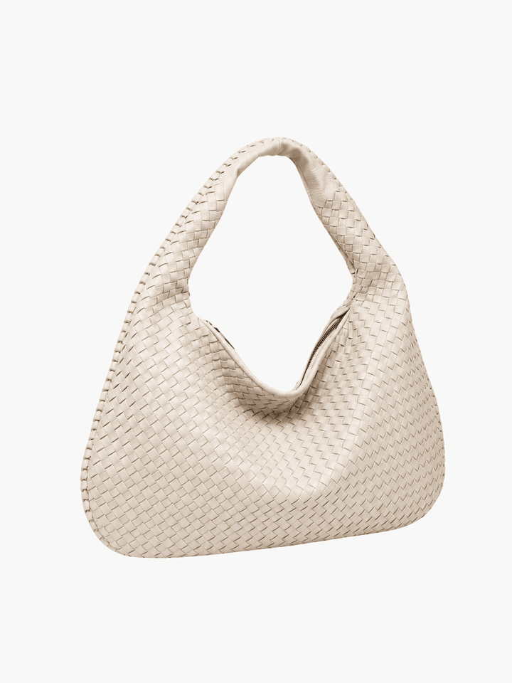 Oversized Woven Bag white image 1 