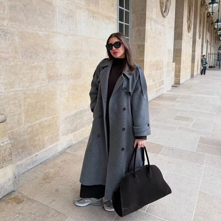 Autumn Winter Coat gray image 1 