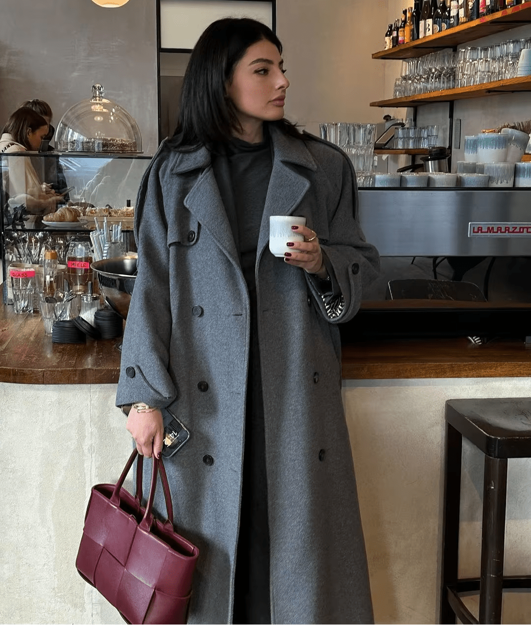 Autumn Winter Coat gray image 3 