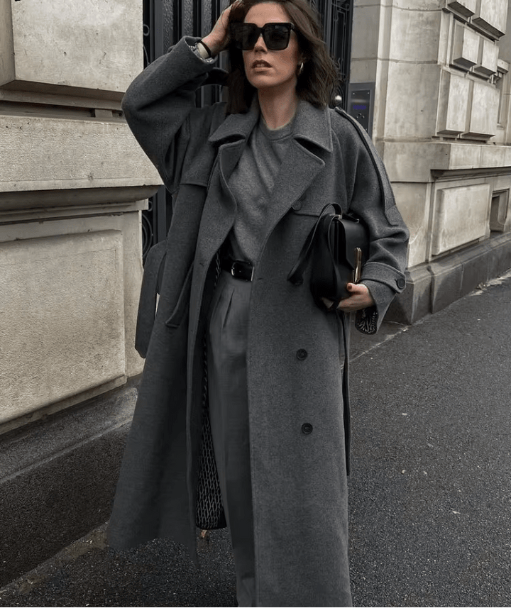 Autumn Winter Coat gray image 2 