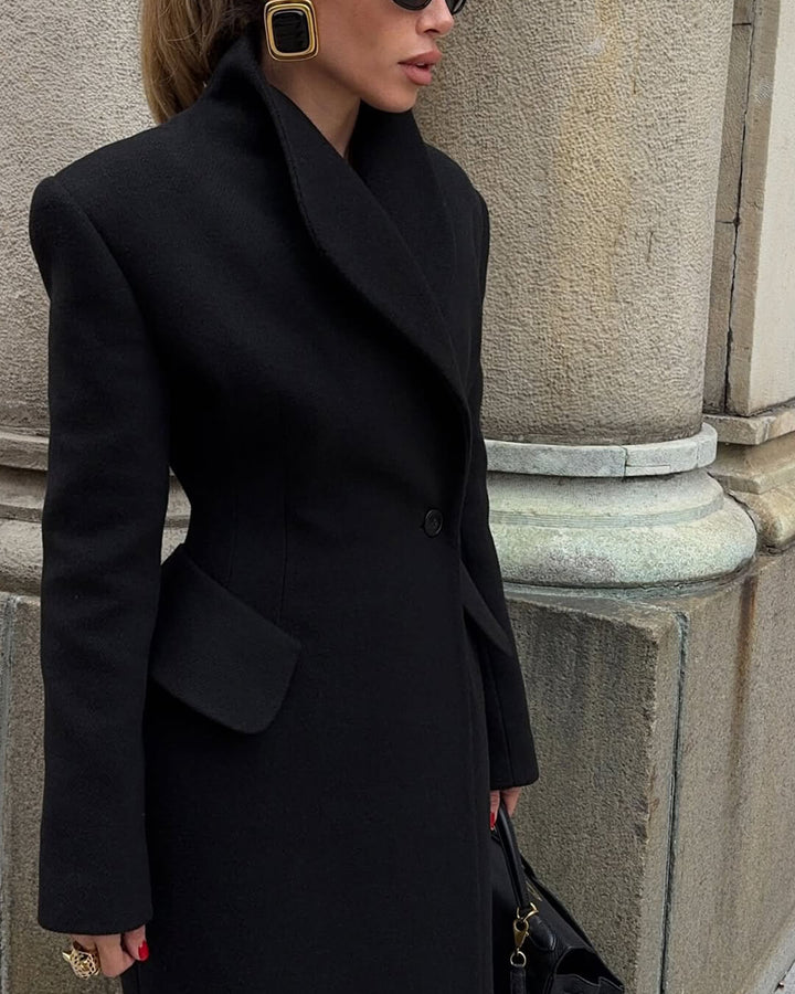 Tailored Maxi Coat black image 6 
