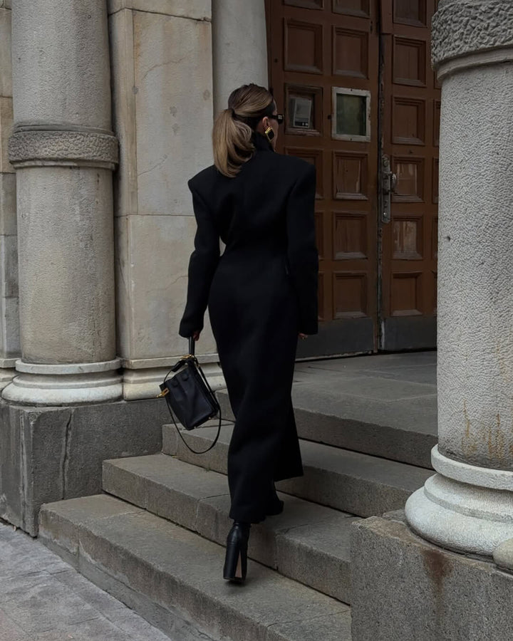 Tailored Maxi Coat black image 3 