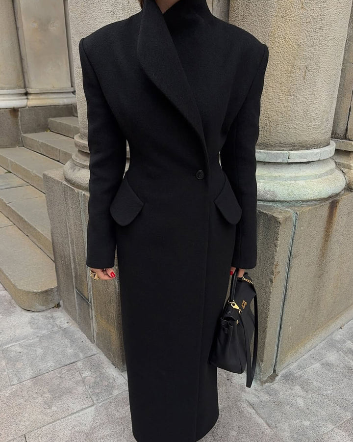 Tailored Maxi Coat black image 1 
