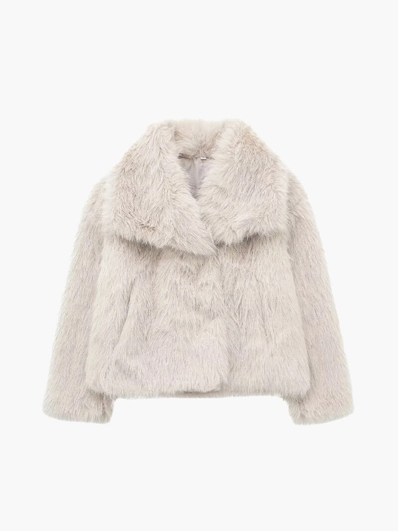 Whistler Faux Fur Coat creme image 2 