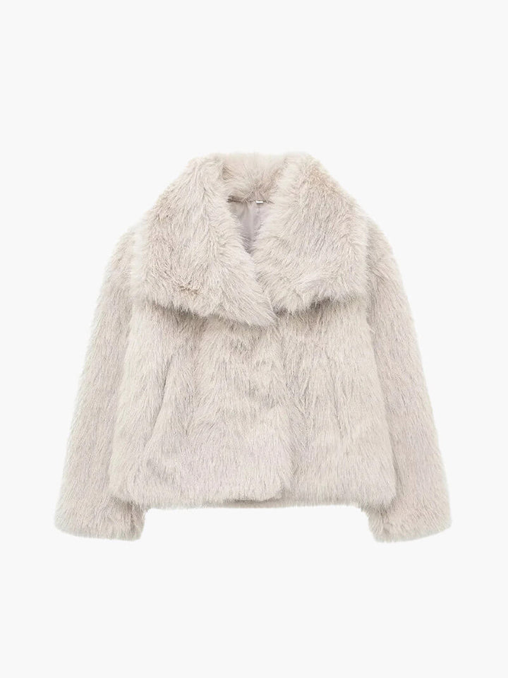 Whistler Faux Fur Coat creme image 2 