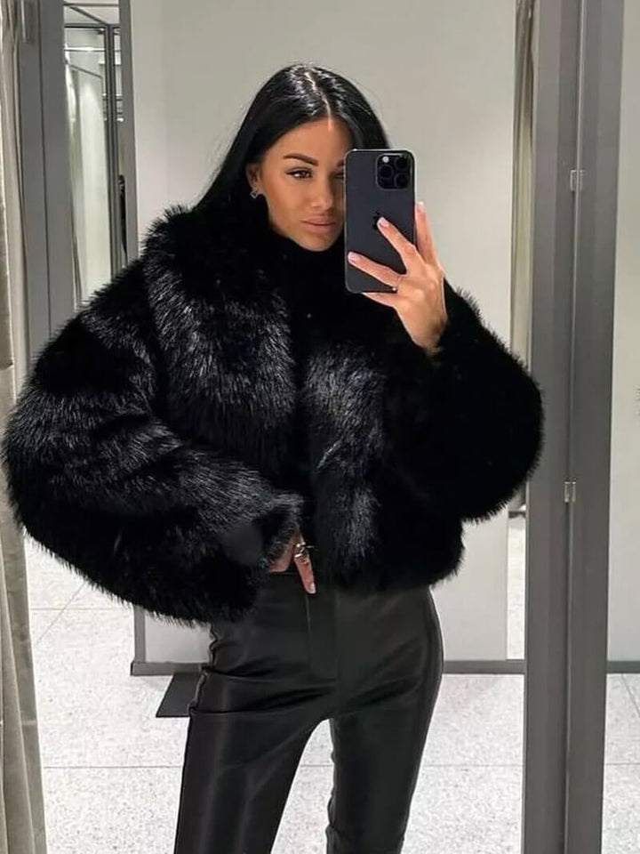 Whistler Faux Fur Coat black image 1 