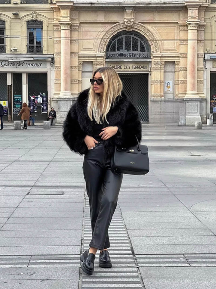 Whistler Faux Fur Coat black image 6 