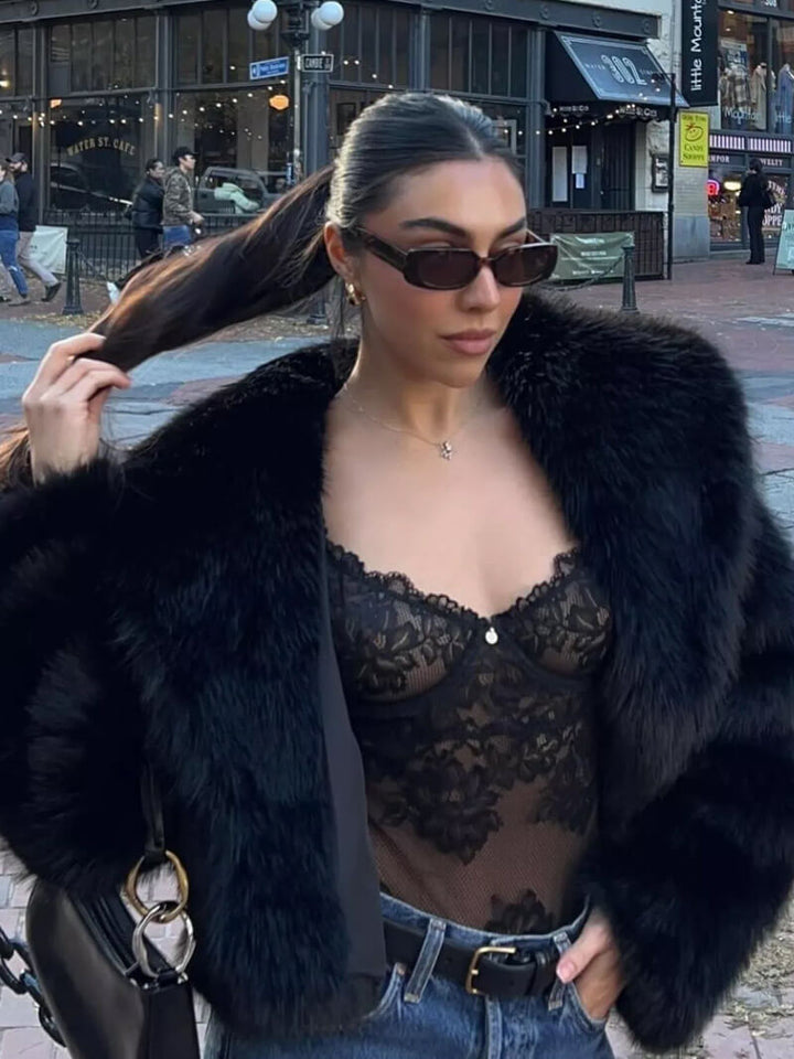 Whistler Faux Fur Coat black image 5 