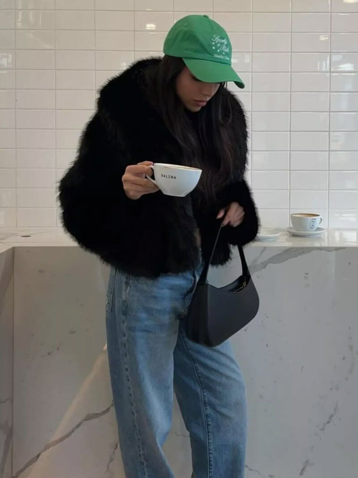Whistler Faux Fur Coat black image 4 