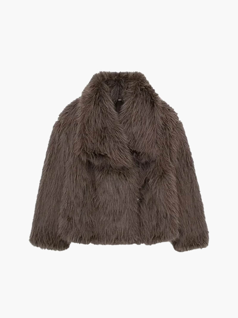 Whistler Faux Fur Coat brown image 1 