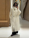 Stand Collar Long Coat