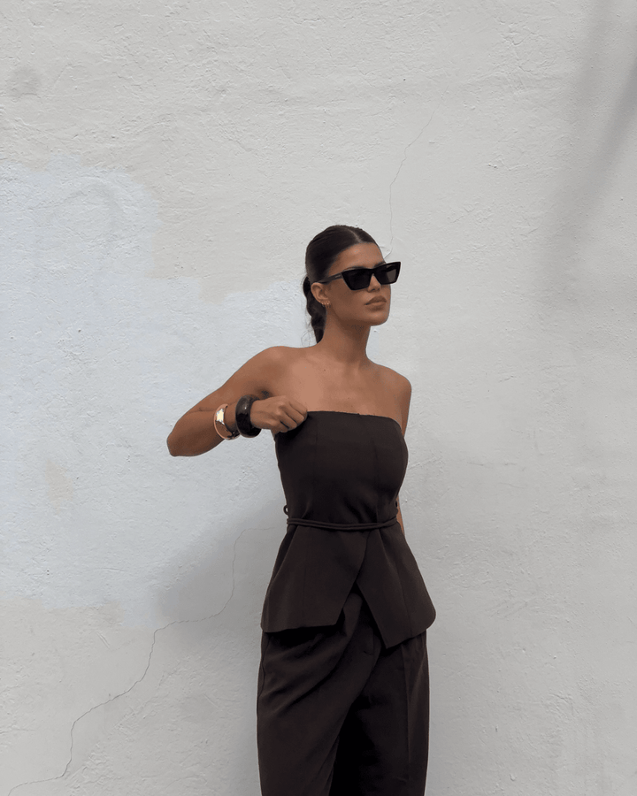 Strapless Two-Piece Set