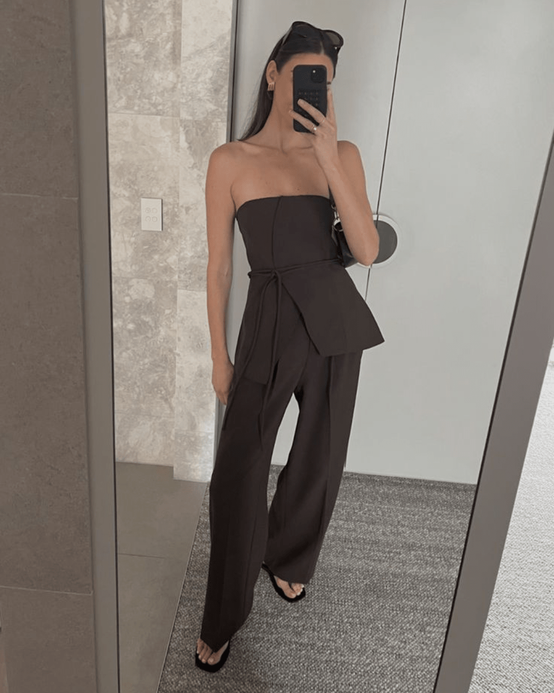 Strapless Two-Piece Set