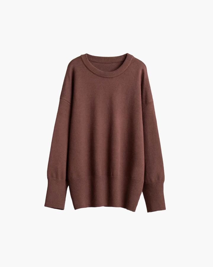 Ribbed Knit Sweater blue image 3 