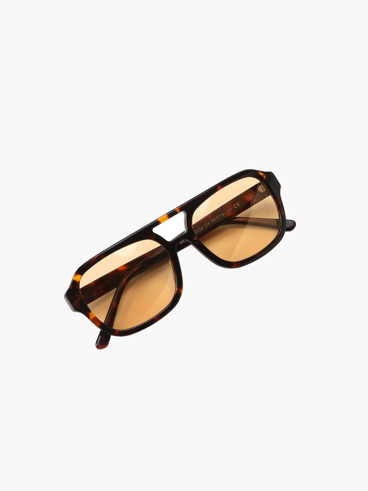 Vintage Aviator Sunglasses tortoise / orange image 1 