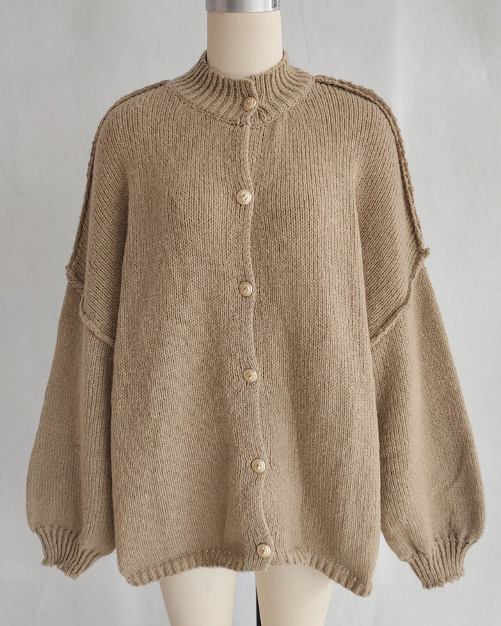 Long Cardigan khaki image 1 