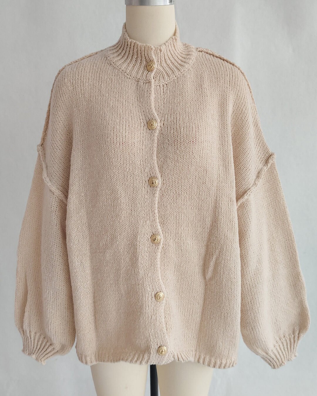 Long Cardigan champagne image 1 