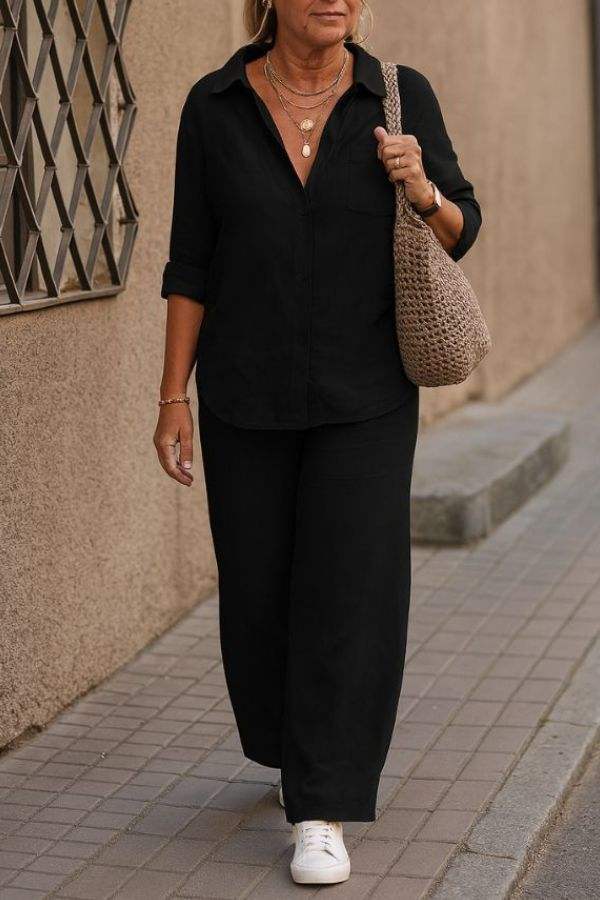 The Relaxed Shirt &amp; Trousers Two-Piece Set